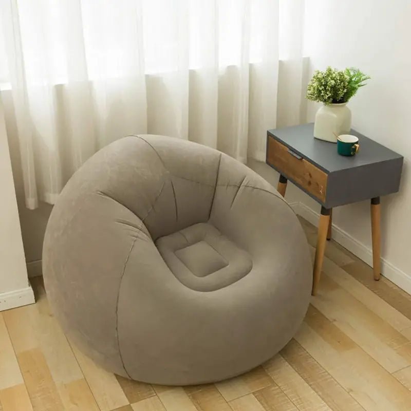 Relax in style with the ultimate comfort of a Beanless Inflatable Chair Air Sofa - Haven HomeHaven Home