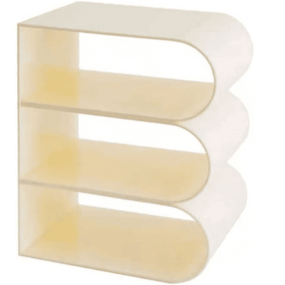 Étagère en acrylique à trois niveaux – présentoir transparent pour livres, magazines ou documents T1 - Haven HomeHaven Home