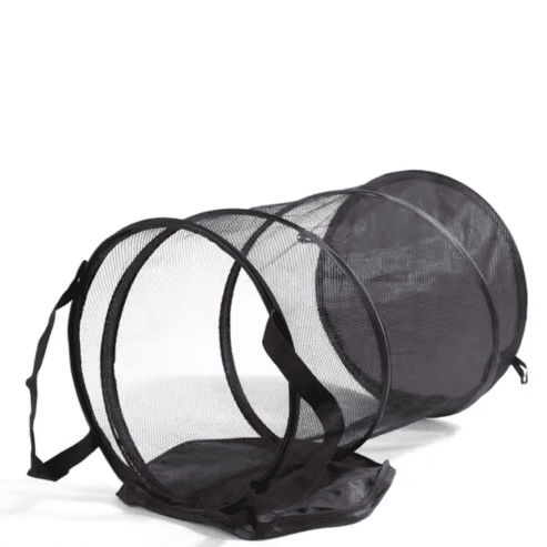 Panier à linge pliable durable – sac de rangement en maille avec cadre, organisateur pratique pour tri du linge, salle de bain ou buanderie - Haven HomeHaven Home