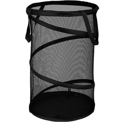 Panier à linge pliable durable – sac de rangement en maille avec cadre, organisateur pratique pour tri du linge, salle de bain ou buanderie - Haven HomeHaven Home